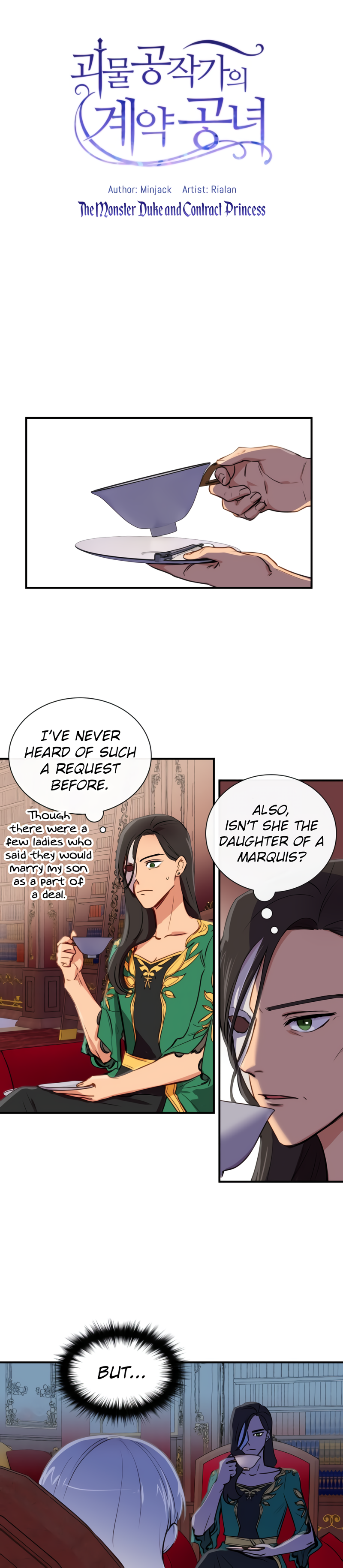 The Monster Duchess and Contract Princess Chapter 8 2